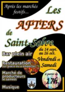 Les Afters de Saint Solve : Restauration sur place ou à emporter, marché de producteur.