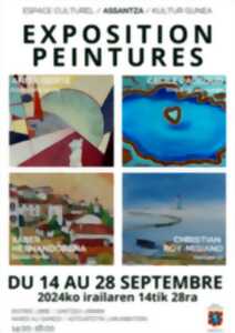 Exposition des peintures de Iserte, Paccoud, Hernandorena et Roy-Misianio