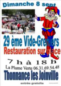 29 EME VIDE-GRENIERS A THONNANCE LES JOINVILLE