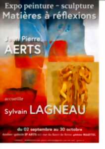 photo Expo Jean Pierre Aerts accueille Sylvain Lagneau