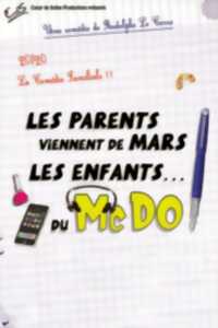 photo LES PARENTS VIENNENT DE MARS, LES ENFANTS DU MCDO - FESTIVAL RIRE EN BAR