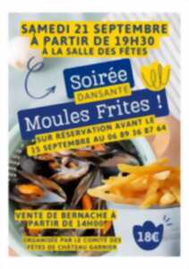 photo soirée dansante moules frites