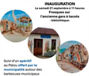 JEP - Inauguration des fresques sur l'ancienne gare à tacots