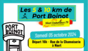 Course Les 5 et 10 km de Port Boinot 2024, à Niort