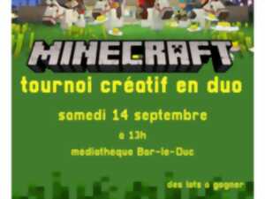 MINECRAFT : TOURNOI CRÉATIF EN DUO