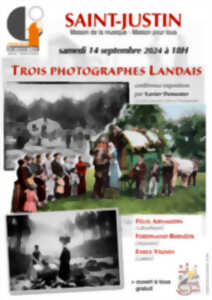 photo Conférence : Trois photographes landais