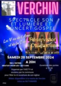 Son et lumières, concert gospel - Verchin