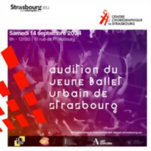 Audition du jeune ballet urbain de Strasbourg