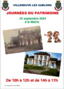 Journées du Patrimoine à Villeneuve-les-Sablons