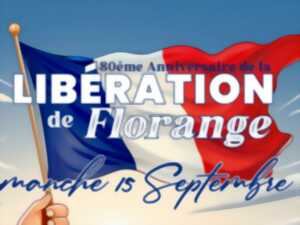 80ÈME ANNIVERSAIRE DE LA LIBÉRATION DE FLORANGE