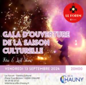 Gala d'ouverture de la saison culturelle au Forum du Chauny