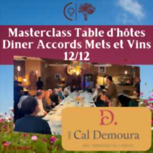 MASTERCLASS ACCORDS METS ET VINS MAS CAL DEMOURA