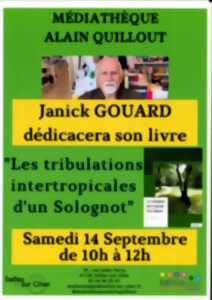 Janick GOUARD dédicacera son livre 