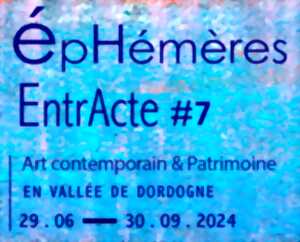 Visite commentée des expositions Ephémères Entracte