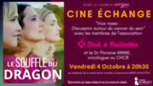 photo Ciné échange dans le cadre d'Octobre Rose