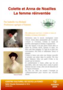 photo Conférence sur Colette et Anna de Noailles à Coye-la-Forêt