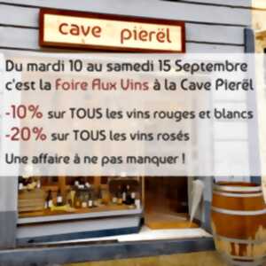 photo FOIRE AUX VINS A LA CAVE PIEREL