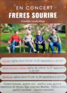 photo Concert à l'église de Sauzet: les Frères Sourire