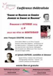 Conférence théâtralisée : Simone de Beauvoir en Corrèze