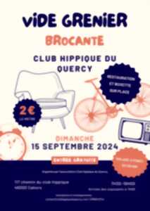 Vide-greniers au Club Hippique du Quercy