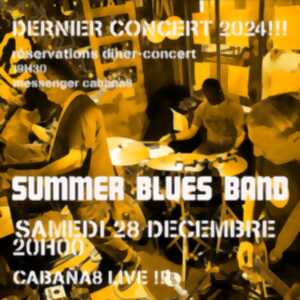 photo Diner-Concert Summer Blues Band (réservation sur messenger)