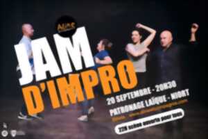 Spectacle Jam d’Impro à Niort