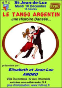 Conférence de l'Université du Temps Libre : Le Tango Argentin : une histoire dansée