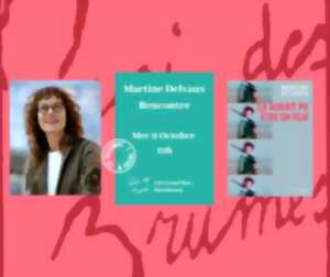 Rencontre avec Martine Delvaux