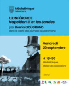 photo Conférence 'Napoléon et les Landes'