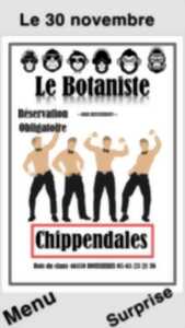 photo Soirée Chippendale au Botaniste