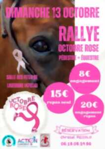 Rallye Octobre Rose pédestre et équestre