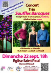 photo CONCERT EN TRIO SOUFFLES BAROQUES