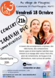 photo Concert au 3e Lieu: Saravah Duo