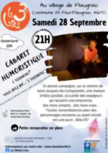 Cabaret humoristique au 3e Lieu