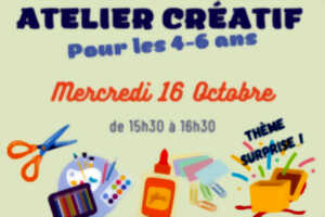 photo Atelier créatif : Thème surprise !