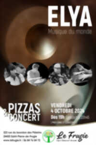 photo Pizzas et spectacle de ELYA (Musique du monde)