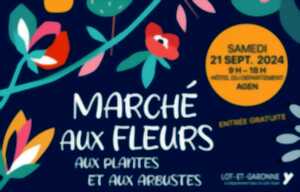 photo Marché aux fleurs, aux plantes et aux arbustes