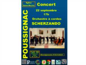 Concert Orchestre à cordes Scherzando