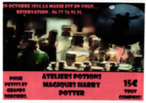 Ateliers potions magiques Harry Potter