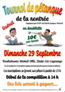 photo Tournoi de pétanque de la rentrée