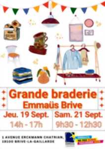 photo Grande braderie d'automne (Emmaüs Brive)