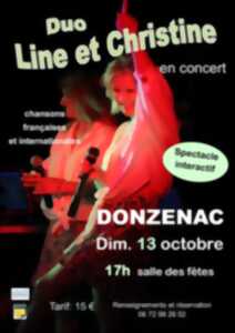 photo Spectacle interactif : Duo Line et Christine en concert