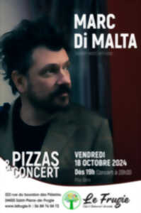 Pizzas et spectacle de Marc di Malta (concert Spoken word anti-pop)