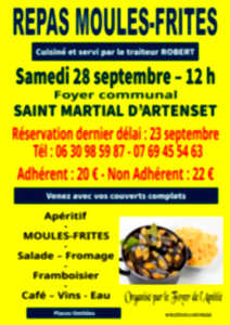 photo Repas moules-frites