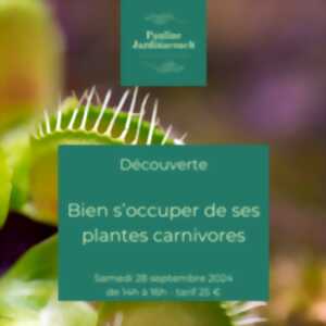 photo Bien s'occuper de ses plantes carnivores