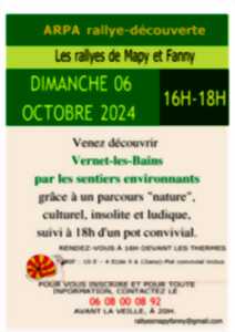 photo RALLYE DÉCOUVERTE : PARCOURS NATURE