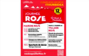 Journée rose : marche rose, danse