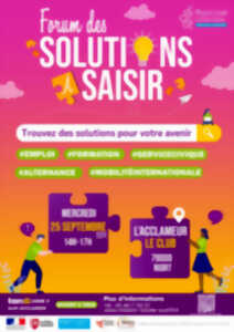 Forum des Solutions à saisir, à Niort