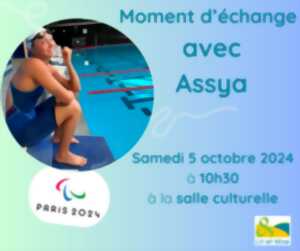 photo Echanges avec Assya Maurin Espiau