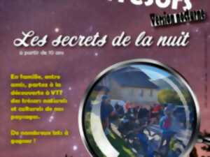 photo CARTE AUX TRESORS LES SECRETS DE LA NUIT